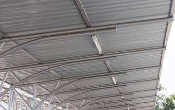 installing Wainfleet Bank metal roofing